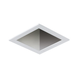 RLT-6006-WHWH 5" Square White Reflector with White Trim