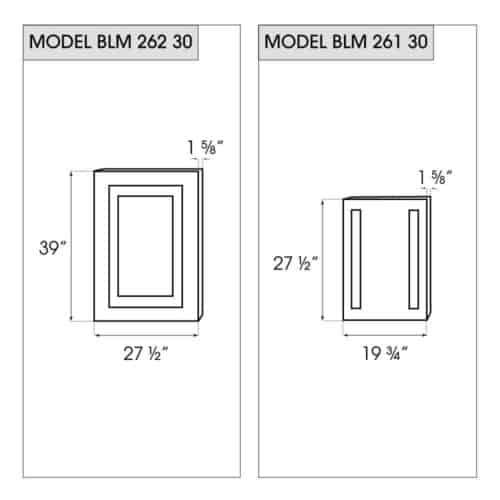 BLM-26x-30 dimensions