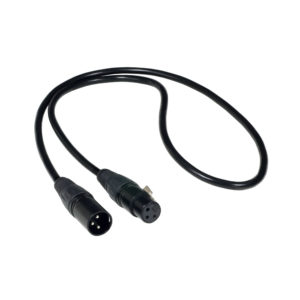 DMX 3-pin XLR Extension Cable - Plug & Play