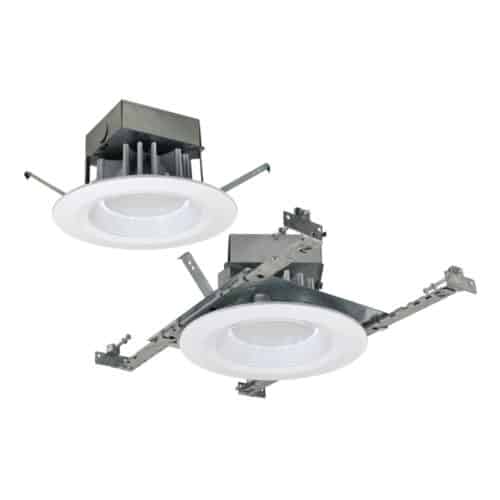 6" Residential AC LED Downlight with integral Junction Box
