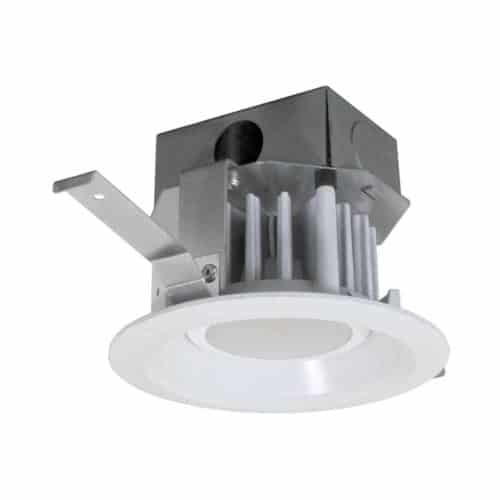 4" Residential AC LED Downlight with integral Junction Box Remodel