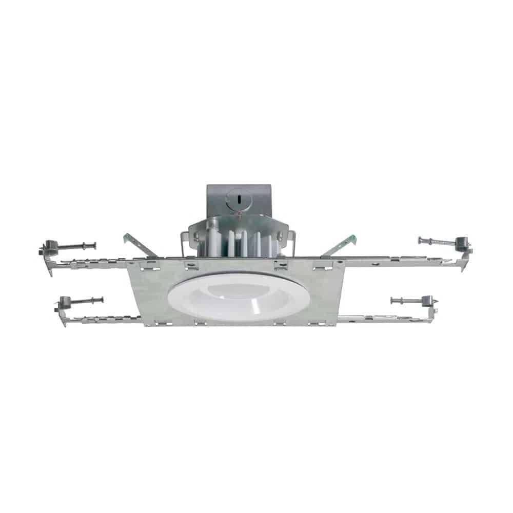 4" Residential AC LED Downlight with integral Junction Box New Construction